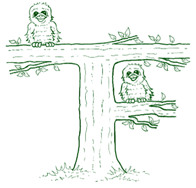 Fledge Town illustration